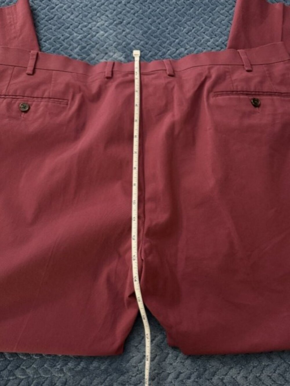 NWT Lauren Ralph Lauren Norfolk Chino Pants Mulberry 40W x 30L - Picture 10 of 11
